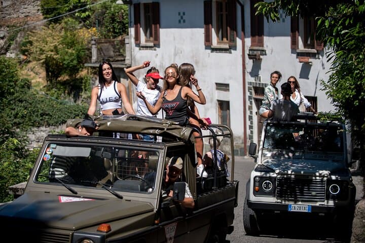 Open-Top Jeep to Volta Lighthouse: Brunate Sightseeing from Como photo 4