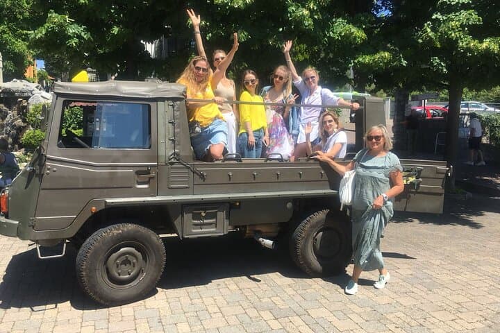Open-Top Jeep to Volta Lighthouse: Brunate Sightseeing from Como photo 3