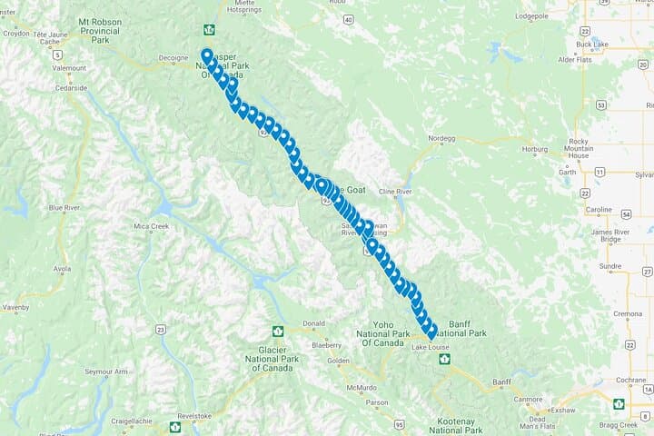 Icefields Parkway Self-Guided Audio Drive — Lake Louise to Jasper Scenic Tour photo 3