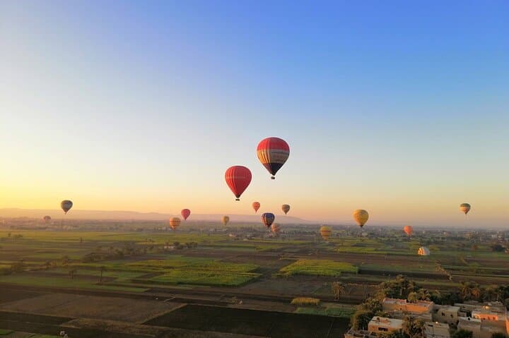 Sunrise Hot-Air Balloon Over Luxor: Ancient Egypt from the Sky
