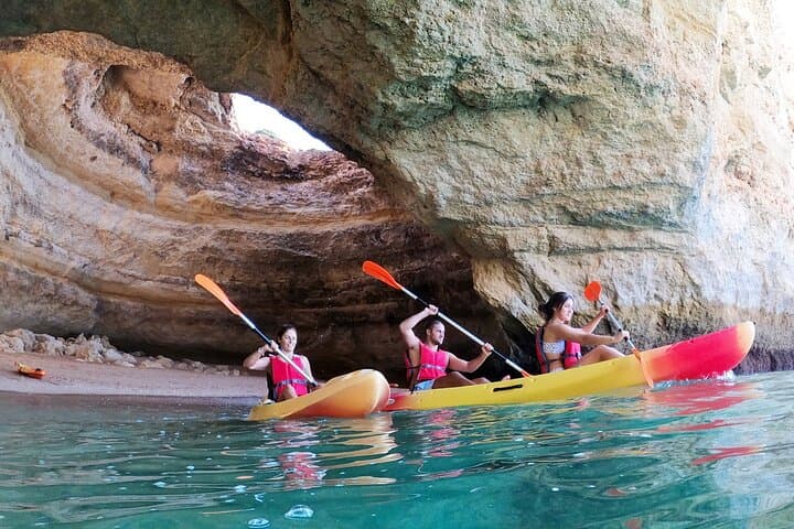 Sea-Kayak Benagil: Guided Kayak Tour to the Algarve Caves from Benagil Beach photo 3
