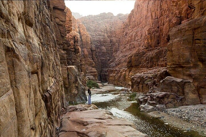 Hike the Wadi Mujib Siq Trail from the Dead Sea — Canyon Walk & Waterfall Swim photo 3