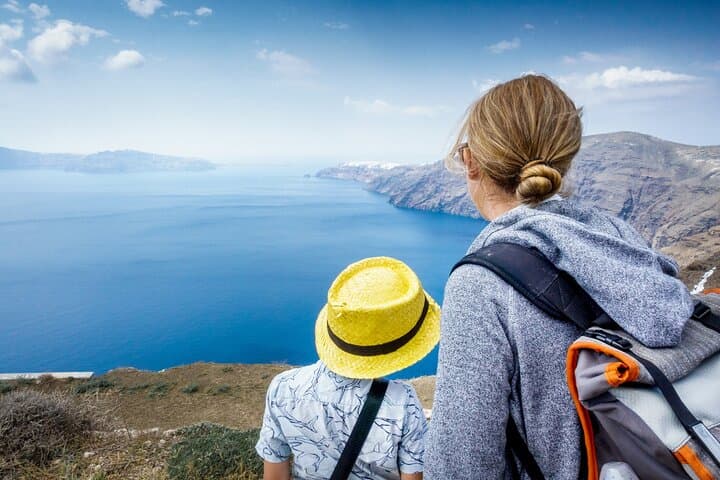 Santorini Morning Villages Walking Tour: Imerovigli, Firostefani & Fira with Tastings