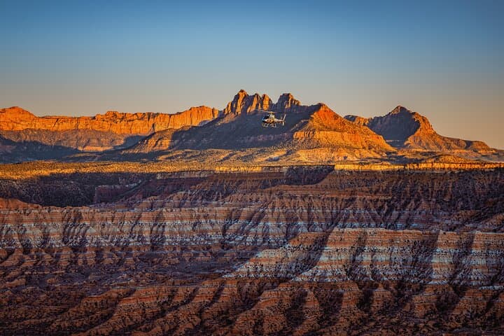 100-Mile Zion Panoramic Helicopter Flight Over Canaan and Kolob photo 6