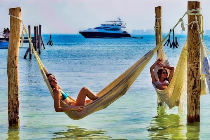 Full-Day Isla Mujeres Catamaran Cruise: Snorkel, Beach Club & Open Bar photo 2