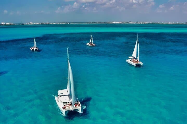 Sail, Snorkel & Ruins: 2-Day Isla Mujeres Catamaran and Tulum Mayan Ruins Combo photo 3