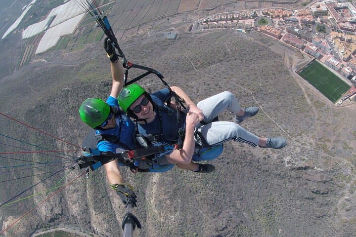Soaring Over Costa Adeje: Tandem Paragliding from Ifonche (1100m) photo 3