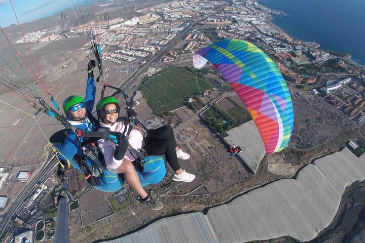 Soaring Over Costa Adeje: Tandem Paragliding from Ifonche (1100m) photo 6