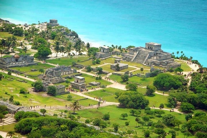 Tulum & Cobá Day Tour: Tulum Ruins, Nohoch Mul Hike & Cenote Cenote Swim photo 2