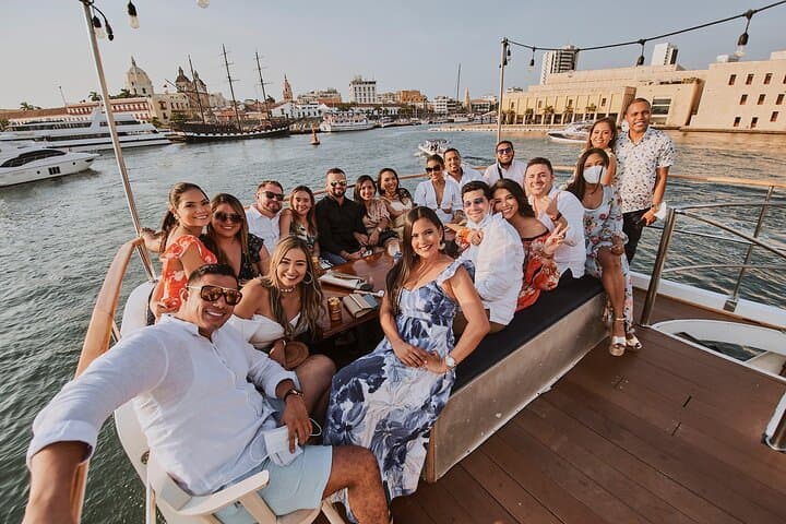 Cartagena Sunset Cruise on the Sibarita Master — 90-Min Open-Bar Bay Tour photo 2
