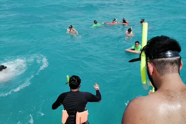 Sunset Catamaran to Isla Mujeres from Cancun — Playa Norte Swim & Open Bar photo 4