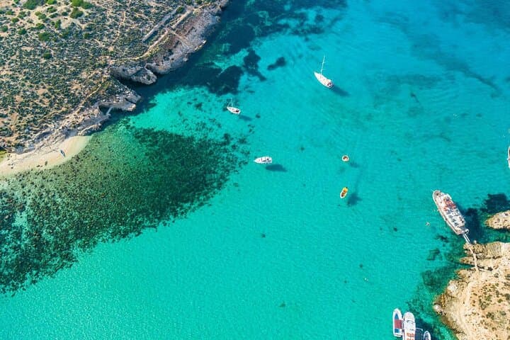 Private Boat Tour to Comino: Blue Lagoon, Crystal Lagoon & Hidden Caves photo 3
