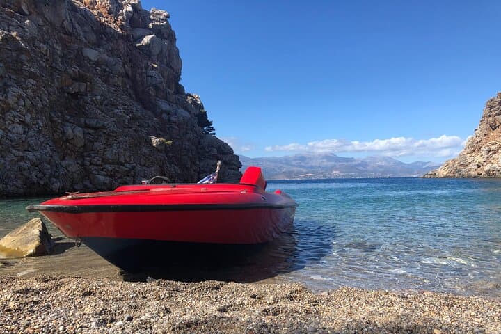 Half-Day Speedboat Adventure in Mirabello Bay: Sun, Swim & Snorkel