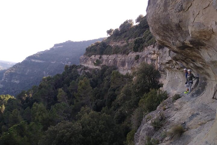 Via Ferrata Baumes Corcades: Centelles Climbing Adventure with Europe's Longest Tibetan Bridge photo 2