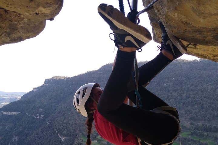 Via Ferrata Baumes Corcades: Centelles Climbing Adventure with Europe's Longest Tibetan Bridge photo 6