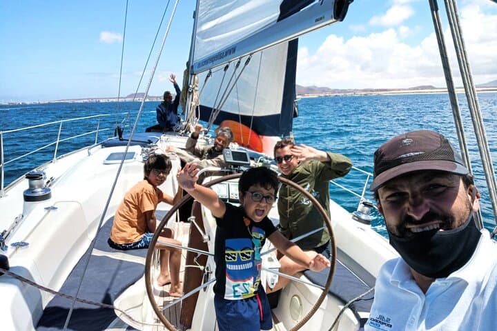 Sail Around Lobos Island: 3-Hour Small-Group Trip from Corralejo photo 3