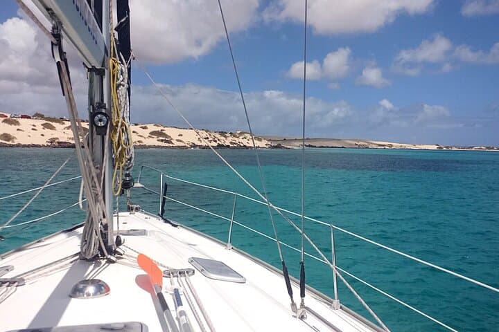 Sail Around Lobos Island: 3-Hour Small-Group Trip from Corralejo