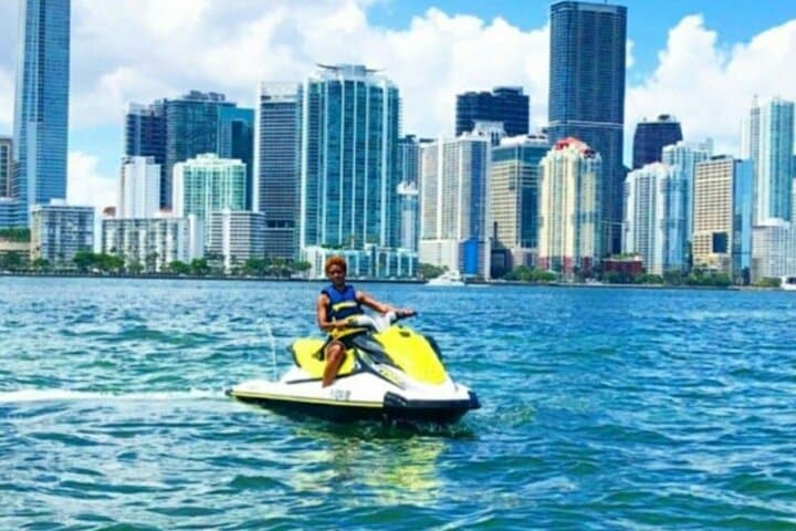 Miami Biscayne Bay Jet Ski Tour: Skyline-Speed Jet Ski Adventure & Wildlife Viewing photo 3
