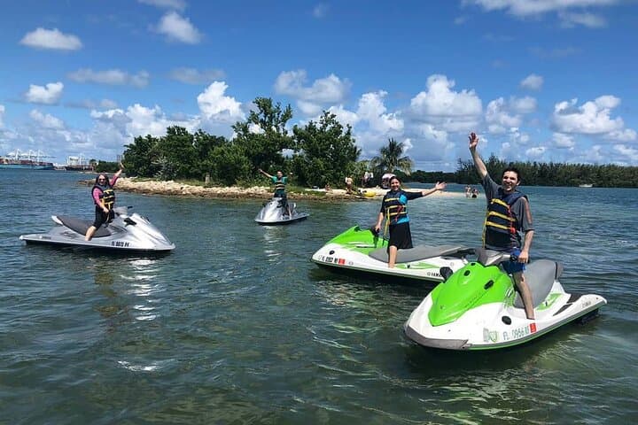 Miami Biscayne Bay Jet Ski Tour: Skyline-Speed Jet Ski Adventure & Wildlife Viewing photo 5