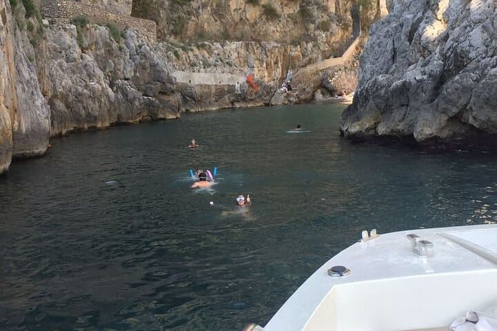 Private Capri Speedboat Day Trip from Naples — Blue Grotto, Coastal Caves & Lunch photo 5