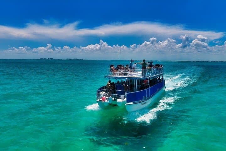Isla Mujeres Day Trip by Double-Decker Catamaran — Snorkel, Beach Club & Sunset Cruise photo 4