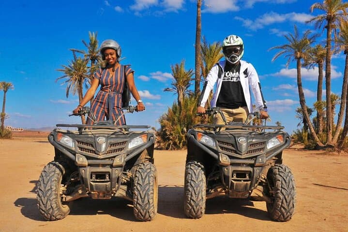 2-Hour Quad Ride in Marrakech Palmeraie: Palm Grove Adventure Near the Atlas Foothills photo 3