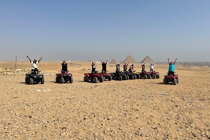 Giza Pyramids Desert Quad Tour: High-Speed Quad Ride with Pyramid Views photo 6