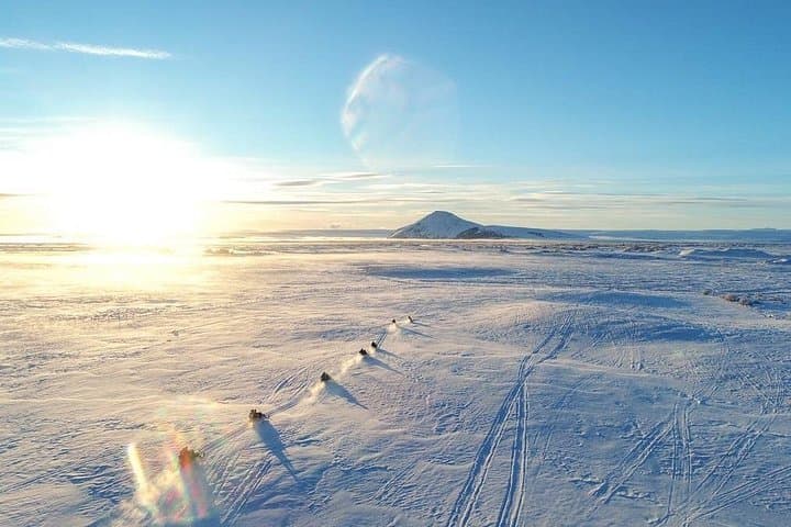Lake Mývatn Snowmobile Tour: Frozen-Lake Rides & Volcanic Scenery photo 4