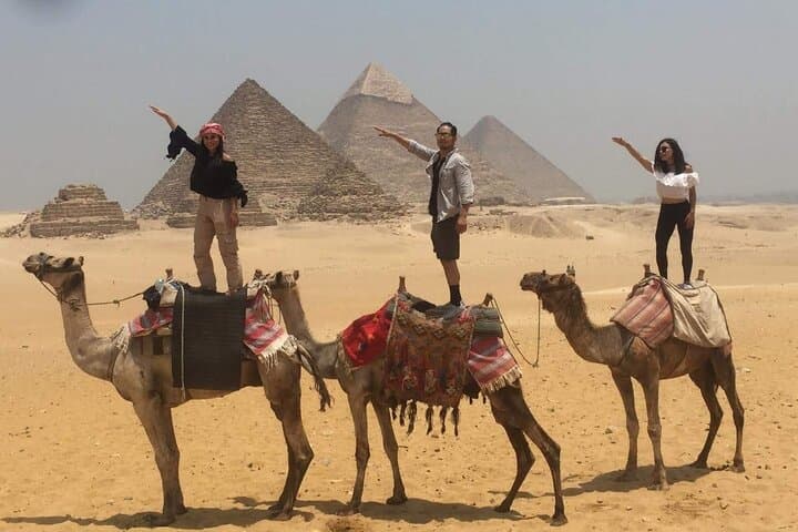 Sunset Camel Ride at the Pyramids and Giza Sound and Light Show photo 4