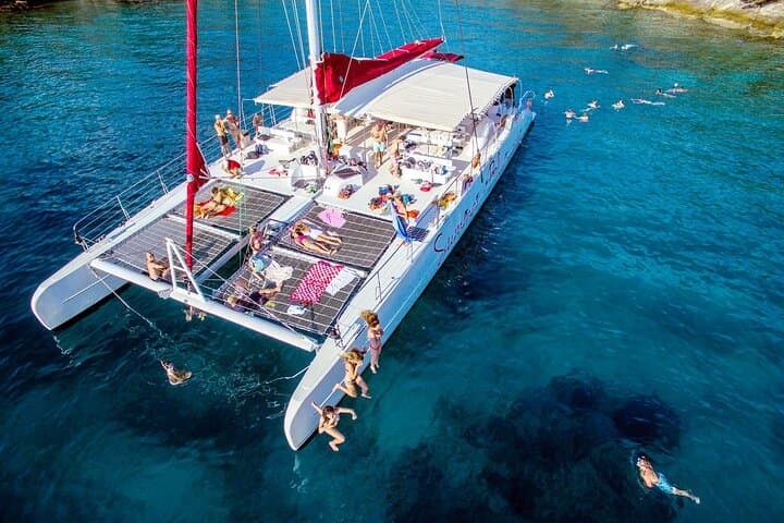 Blue Lagoon, Trogir & Čiovo Catamaran Tour from Split — Swim, UNESCO Trogir & All-Inclusive Drinks