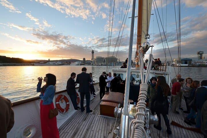 Sunset Sailing on a 1962 Historic Boat in Barcelona with DJ and Drinks photo 5
