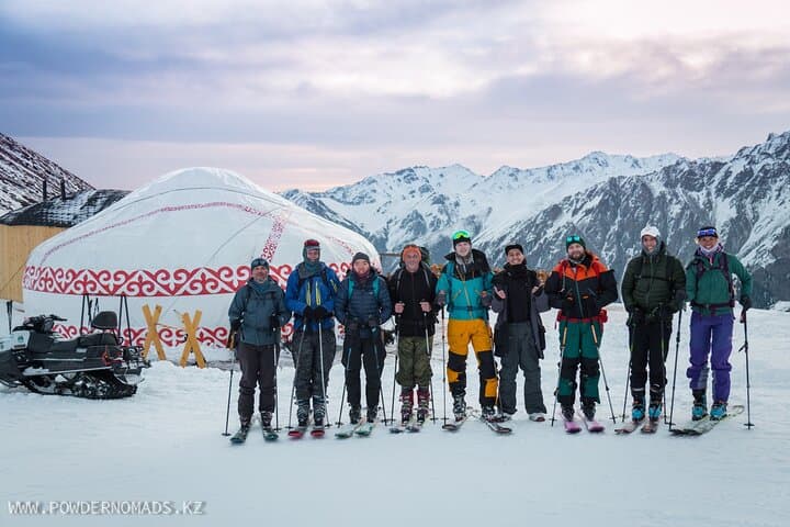 Yurt-Based Shymbulak 4-Day Backcountry Ski-Touring & Split-Boarding Adventure photo 5