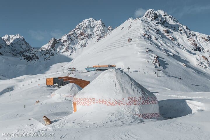 Yurt-Based Shymbulak 4-Day Backcountry Ski-Touring & Split-Boarding Adventure