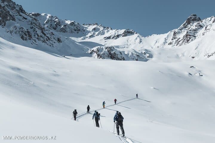 Yurt-Based Shymbulak 4-Day Backcountry Ski-Touring & Split-Boarding Adventure photo 2