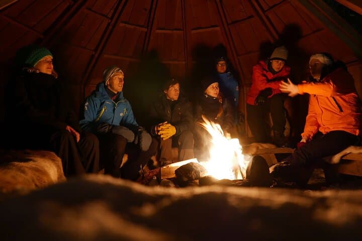 Tromsø Night Snowshoe & Campfire: Tobogganing Under Arctic Skies photo 6