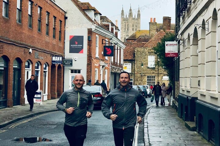 Canterbury 5km City Running Tour — Cathedral Walls, Westgate Gardens & Dane John