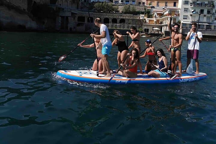 Big SUP Experience in Naples: Group Stand-Up Paddle Tour with Vesuvius Views photo 4