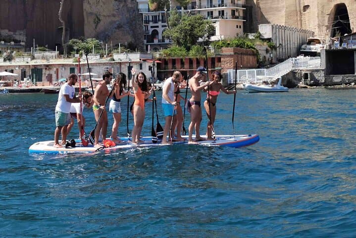 Big SUP Experience in Naples: Group Stand-Up Paddle Tour with Vesuvius Views photo 5