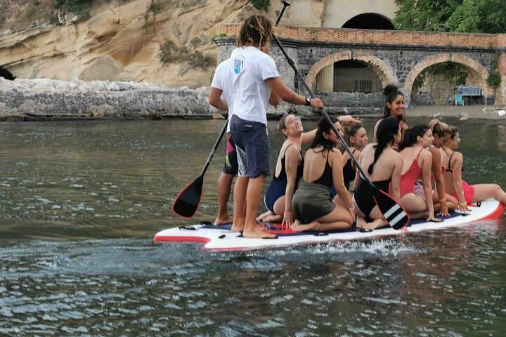 Big SUP Experience in Naples: Group Stand-Up Paddle Tour with Vesuvius Views photo 2