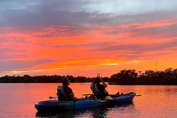 Paddle the Mangrove Tunnel: Thousand Islands Bioluminescent Comb Jelly Sunset Kayak
