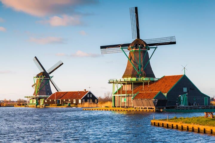 Discover The Netherlands Day Tour from Amsterdam — Zaanse Schans, Afsluitdijk, Urk & Elburg photo 1