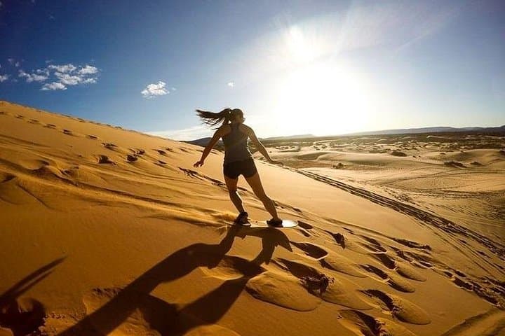 Desert Safari to Khor Al Adaid: Sandboarding, Camel Ride & Quick Sea Swim from Doha photo 2