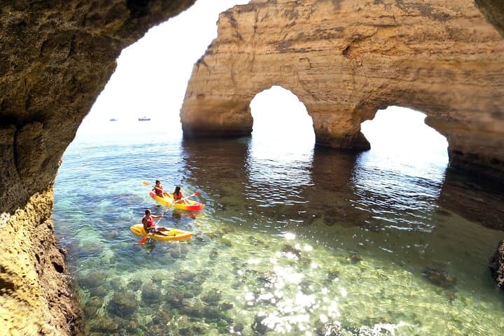 Kayak to Benagil Cave & Praia da Marinha: Portimão Guided Sea Tour photo 3