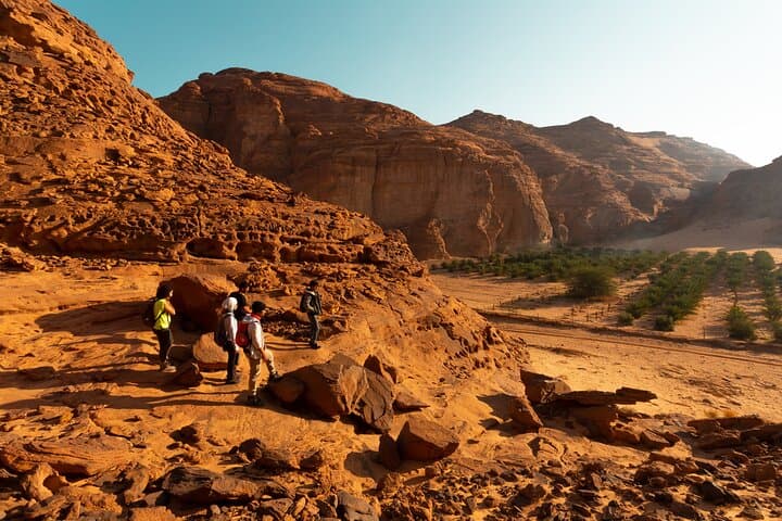 Hidden Valley Hike AlUla: 4 km Desert Walk to Ancient Rock Formations