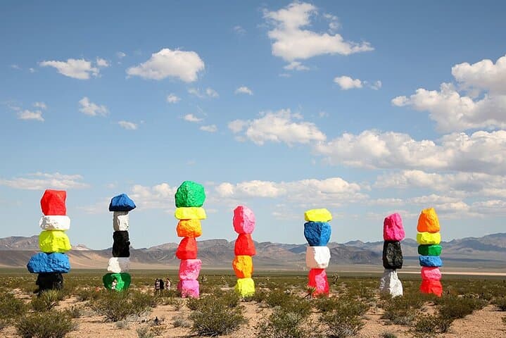 Seven Magic Mountains & Las Vegas Sign Guided Van Tour — Art, Desert Views, and Photo Stops photo 4