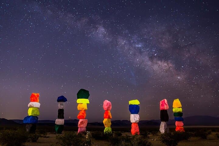 Seven Magic Mountains & Las Vegas Sign Guided Van Tour — Art, Desert Views, and Photo Stops photo 5