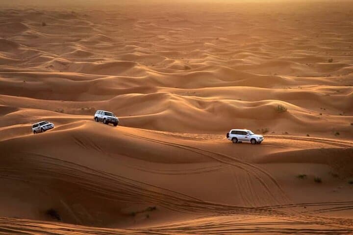 Sunset Red Dunes 4x4 Camel Safari with BBQ Dinner in Dubai photo 6