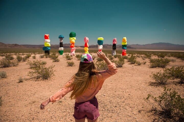 Seven Magic Mountains & Las Vegas Sign Guided Van Tour — Art, Desert Views, and Photo Stops photo 6