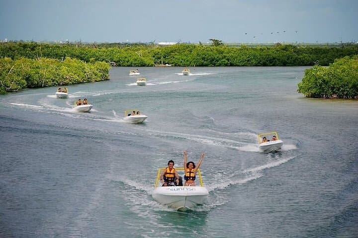 Cancun Wild Lagoon Boat & Snorkel — Nichupté to Punta Nizuc photo 2