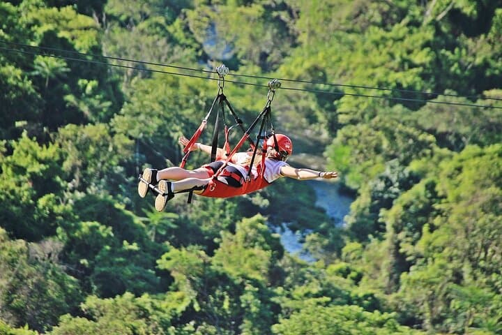 Super Zipline Brotas: Two Long Ziplines Over Pinheirinho River Valley photo 3